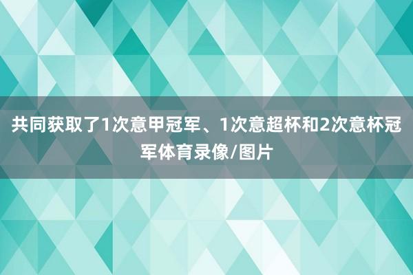 共同获取了1次意甲冠军、1次意超杯和2次意杯冠军体育录像/图片