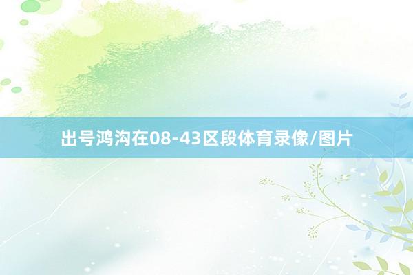 出号鸿沟在08-43区段体育录像/图片