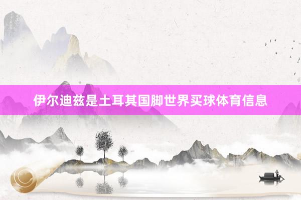 伊尔迪兹是土耳其国脚世界买球体育信息