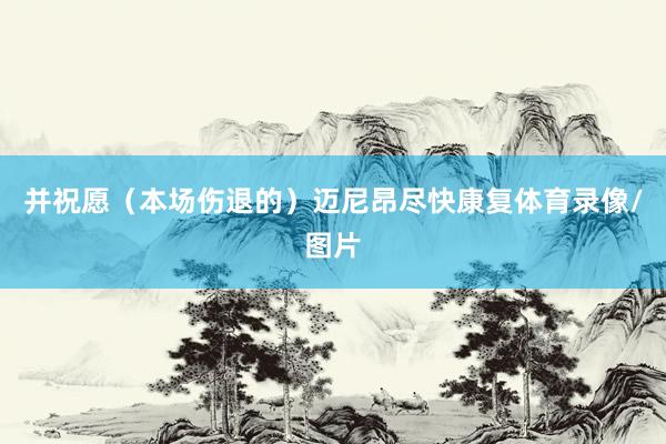 并祝愿（本场伤退的）迈尼昂尽快康复体育录像/图片