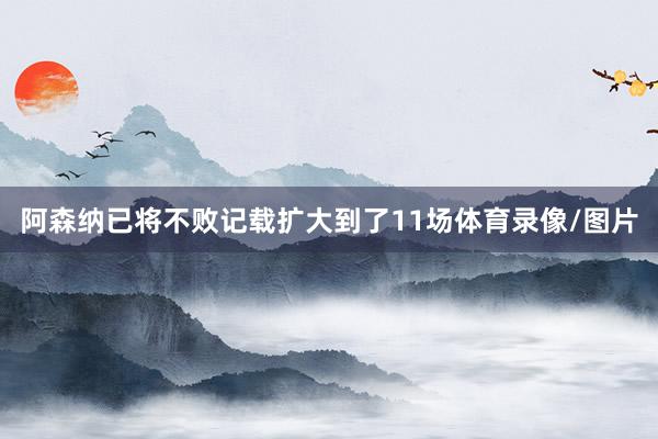 阿森纳已将不败记载扩大到了11场体育录像/图片