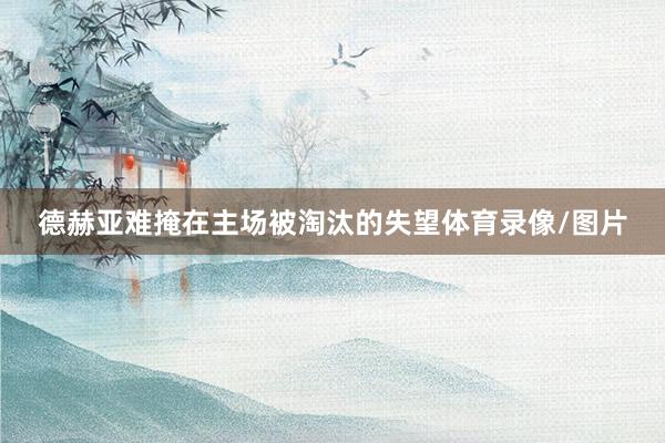 德赫亚难掩在主场被淘汰的失望体育录像/图片