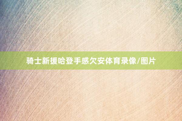 骑士新援哈登手感欠安体育录像/图片